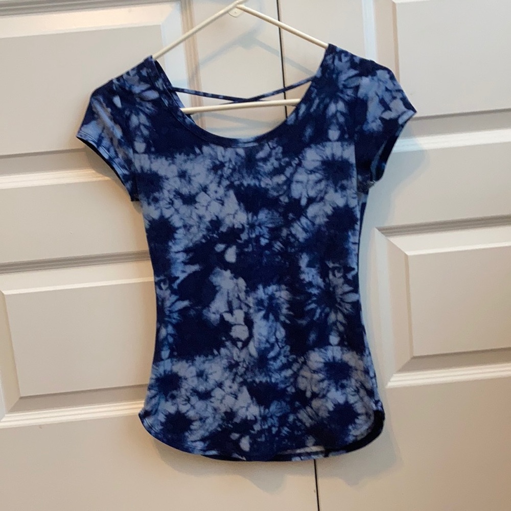 Short sleeve, body fitting, Tie Dye